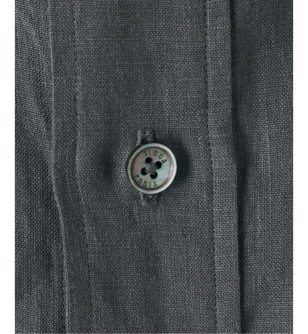 VERMEIL par iena「《予約》TICCA ティッカ 別注リネンスクエアビッグシャツ TBFS-543」|シャツ・ブラウス|