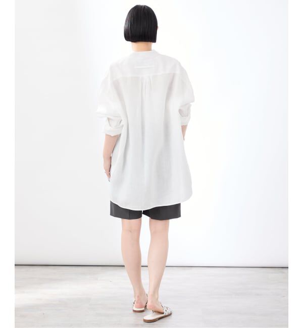 VERMEIL par iena「《予約》TICCA ティッカ 別注リネンスクエアビッグシャツ TBFS-543」|シャツ・ブラウス|