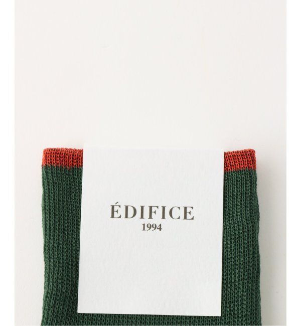 EDIFICE「EDIFICE オリジナル ハイゲージ スムース ソックス」|ソックス|