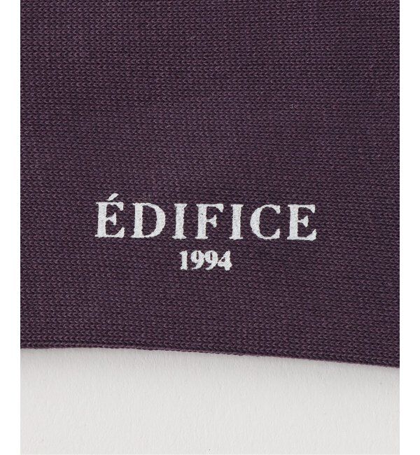 EDIFICE「EDIFICE オリジナル ハイゲージ スムース ソックス」|ソックス|