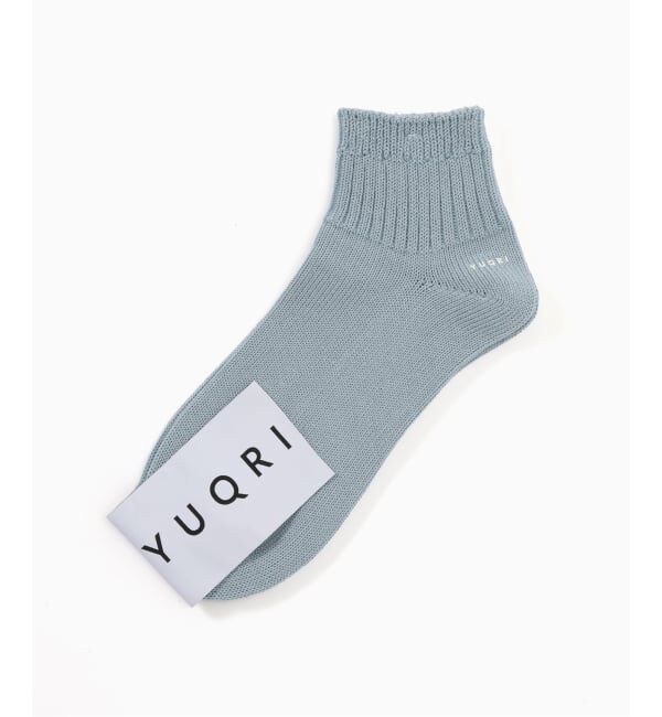 417 EDIFICE「YUQRI Walky short」|ソックス|ブルー A