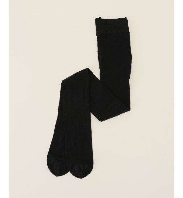 journal standard L'essage「【BLEU FORET / ブルーフォレ】HEARTS 30D PANTYHOSE：タイツ」|タイツ・ストッキング|ブラック