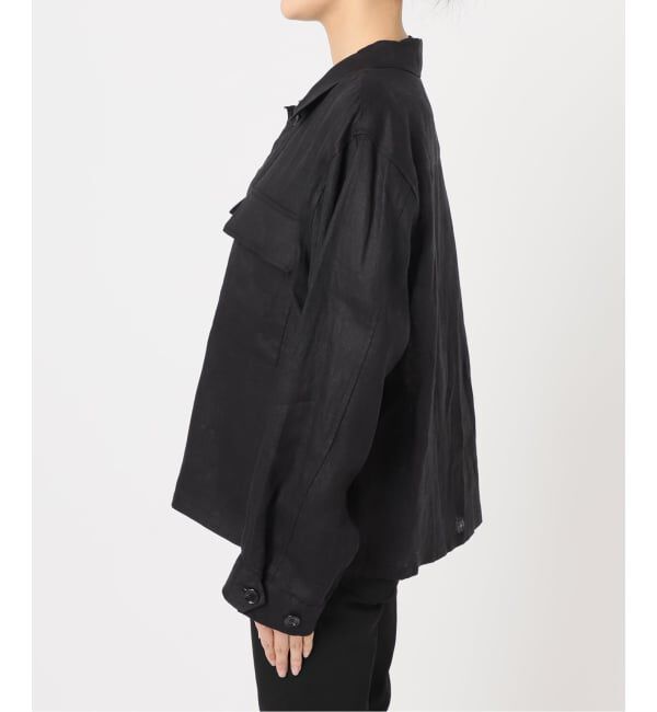 JOURNAL STANDARD「《追加3》リネンミリタリージャケット」|ミリタリージャケット|