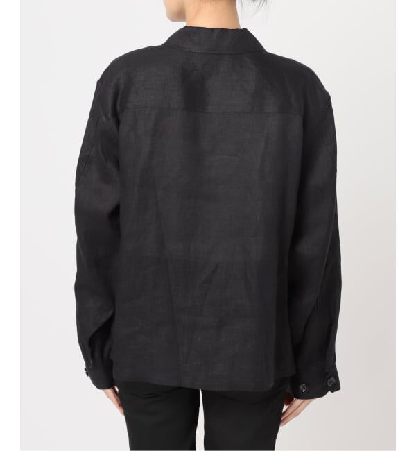 JOURNAL STANDARD「《追加3》リネンミリタリージャケット」|ミリタリージャケット|