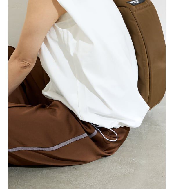 JOURNAL STANDARD「《追加》シャーリングノースリーブＴシャツ」|Tシャツ・カットソー|