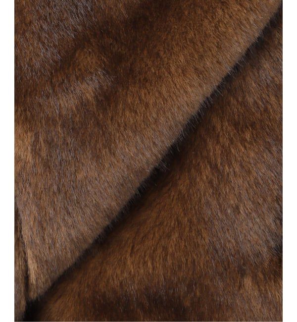 JOURNAL STANDARD「Mink Like Fur Poncho」|ポンチョ・ケープ|