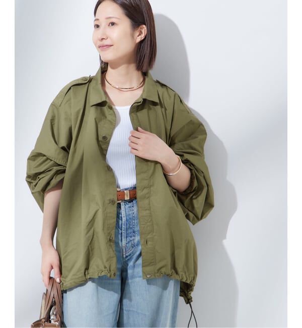 journal standard L'essage「《追加》《別注》【ILL ONE EIGHTY/イル ワンエイティ】ショートブルゾン」|ミリタリージャケット|