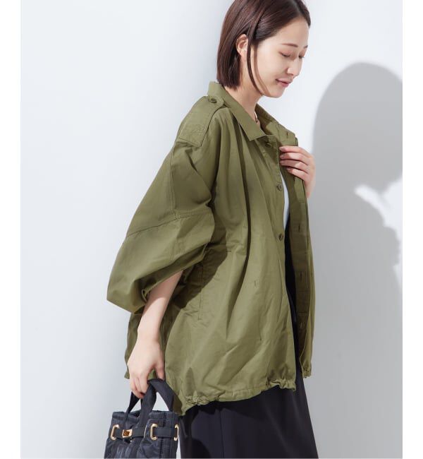 journal standard L'essage「《追加》《別注》【ILL ONE EIGHTY/イル ワンエイティ】ショートブルゾン」|ミリタリージャケット|