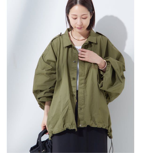 journal standard L'essage「《追加》《別注》【ILL ONE EIGHTY/イル ワンエイティ】ショートブルゾン」|ミリタリージャケット|