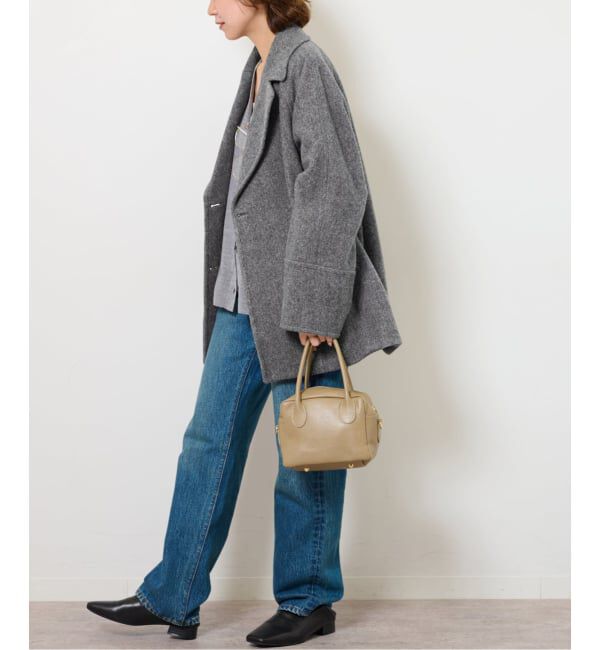 JOURNAL STANDARD relume「《追加》尾州ウールスーパー100モッサPコート」|ピーコート|