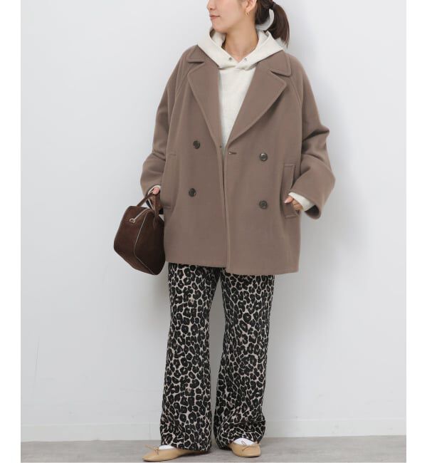 JOURNAL STANDARD relume「《追加》尾州ウールスーパー100モッサPコート」|ピーコート|