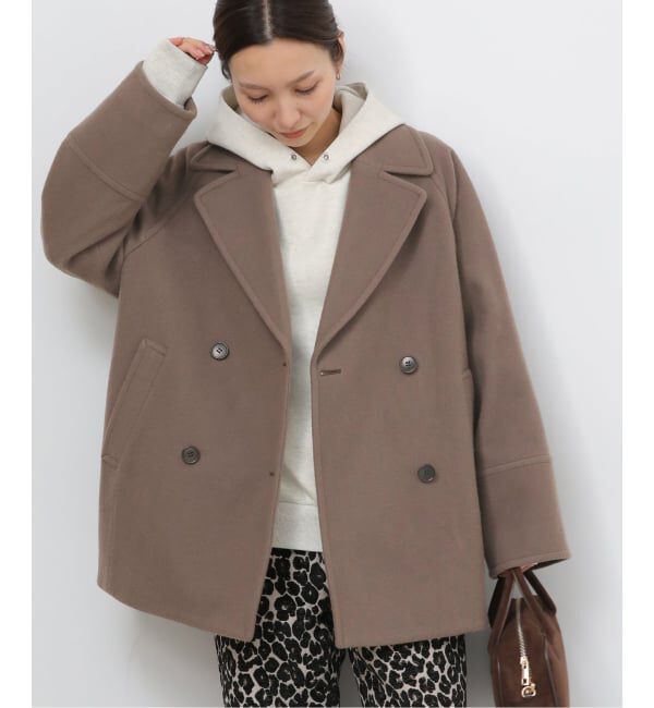 JOURNAL STANDARD relume「《追加》尾州ウールスーパー100モッサPコート」|ピーコート|