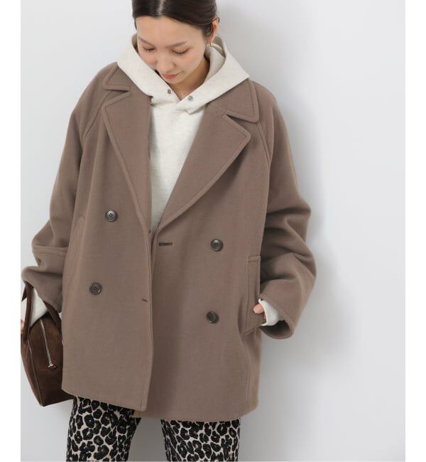 JOURNAL STANDARD relume「《追加》尾州ウールスーパー100モッサPコート」|ピーコート|
