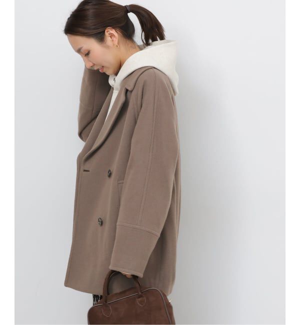 JOURNAL STANDARD relume「《追加》尾州ウールスーパー100モッサPコート」|ピーコート|