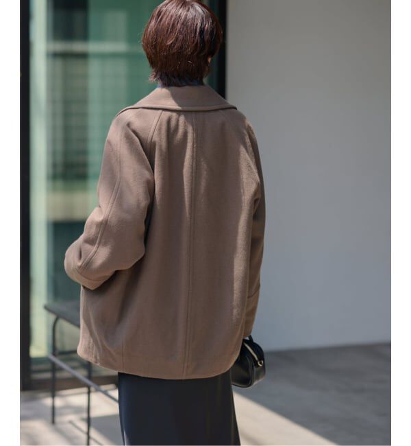JOURNAL STANDARD relume「《追加》尾州ウールスーパー100モッサPコート」|ピーコート|