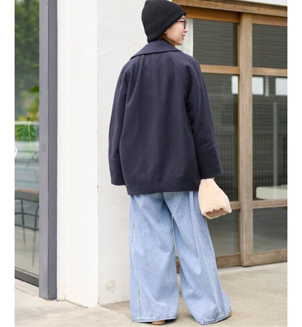 JOURNAL STANDARD relume「《追加》尾州ウールスーパー100モッサPコート」|ピーコート|