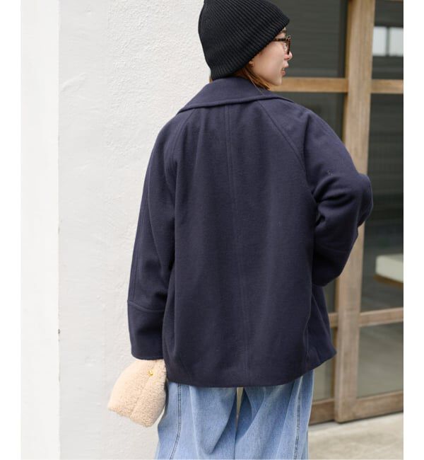 JOURNAL STANDARD relume「《追加》尾州ウールスーパー100モッサPコート」|ピーコート|