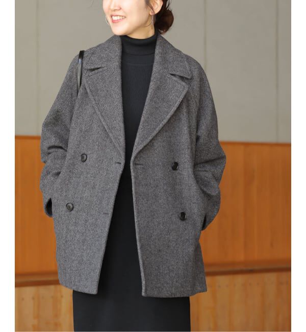 JOURNAL STANDARD relume「《追加》尾州ウールスーパー100モッサPコート」|ピーコート|