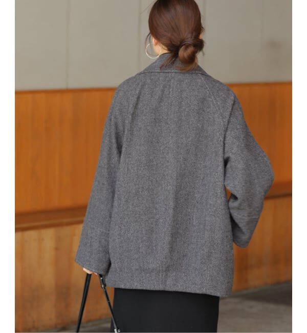 JOURNAL STANDARD relume「《追加》尾州ウールスーパー100モッサPコート」|ピーコート|