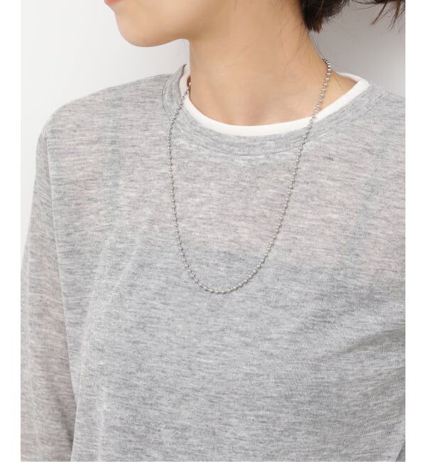 JOURNAL STANDARD relume「RELUME ボールチェーン3ボンセットネックレス」|ネックレス|