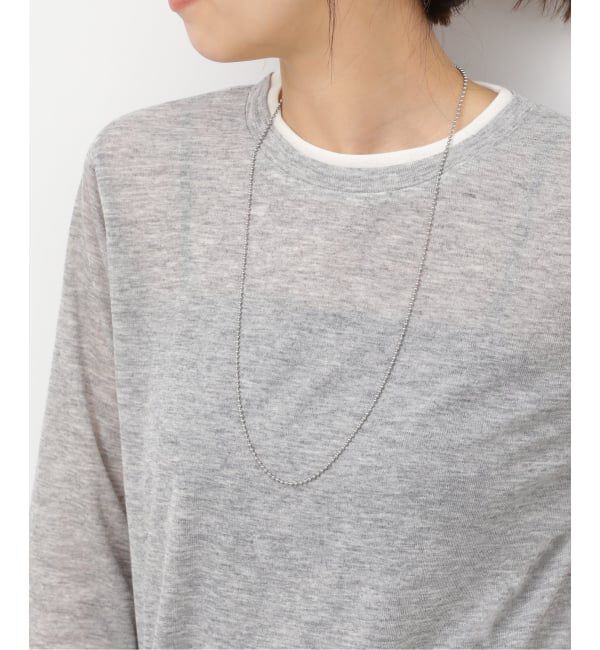 JOURNAL STANDARD relume「RELUME ボールチェーン3ボンセットネックレス」|ネックレス|