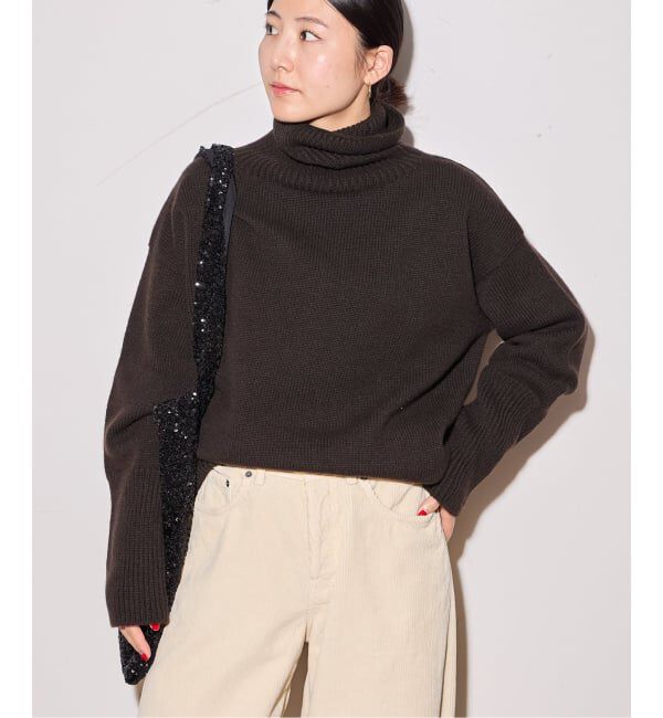 journal standard L'essage「《追加》【ISLAND TIDES/アイランドタイド】ラムズウールタートルネック」|ニット・セーター|