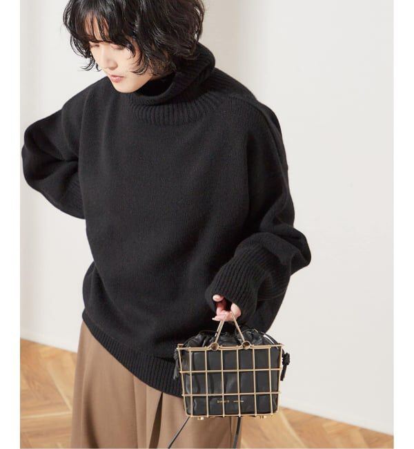 journal standard L'essage「《追加》【ISLAND TIDES/アイランドタイド】ラムズウールタートルネック」|ニット・セーター|