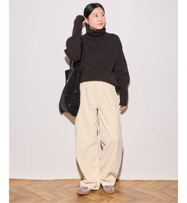 journal standard L'essage「《追加》【ISLAND TIDES/アイランドタイド】ラムズウールタートルネック」|ニット・セーター|