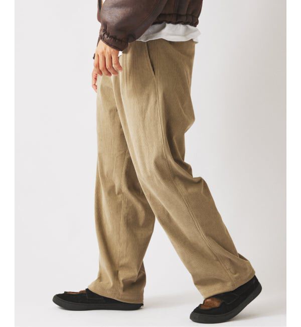 JOURNAL STANDARD relume「Pコーデュロイ オーバーパンツ」|スラックス|