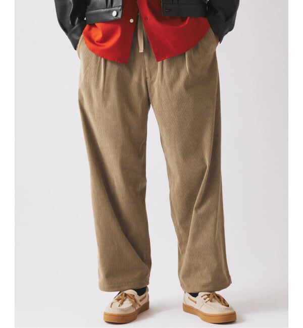 JOURNAL STANDARD relume「Pコーデュロイ オーバーパンツ」|スラックス|