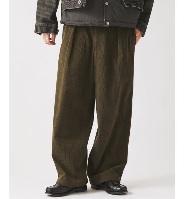 JOURNAL STANDARD relume「Pコーデュロイ オーバーパンツ」|スラックス|