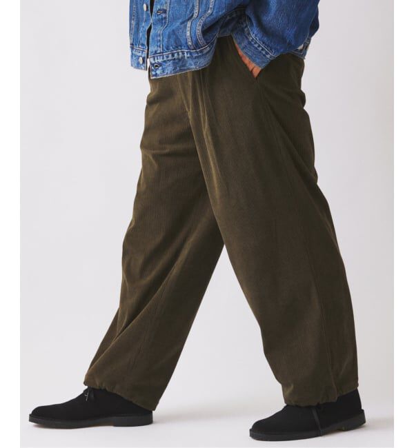 JOURNAL STANDARD relume「Pコーデュロイ オーバーパンツ」|スラックス|