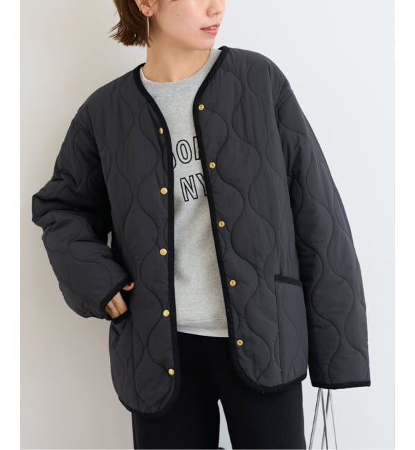 JOURNAL STANDARD relume「《追加》コクーンキルティングブルゾン」|その他|ブラック