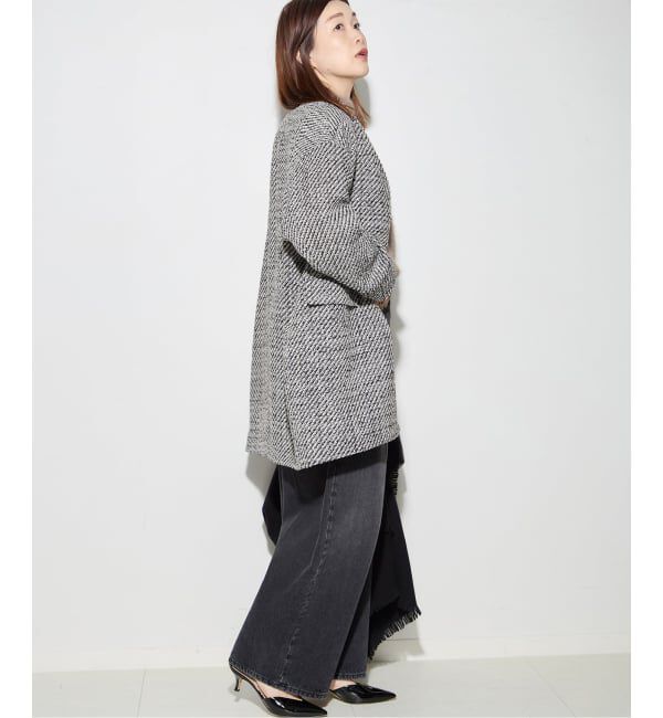 journal standard L'essage「GIOLICAコクーンコート」|ノーカラーコート|