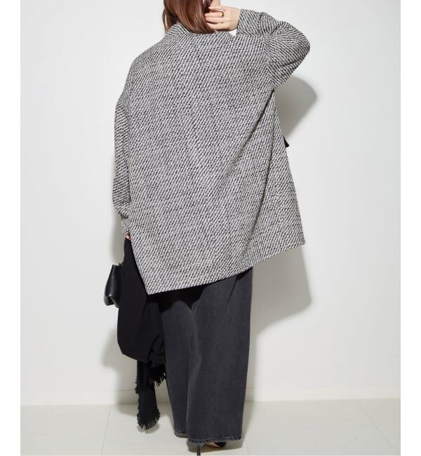 journal standard L'essage「GIOLICAコクーンコート」|ノーカラーコート|