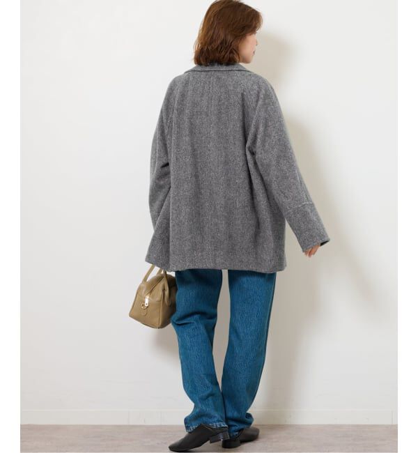 JOURNAL STANDARD relume「《追加2》尾州ウールスーパー100モッサPコート」|ピーコート|
