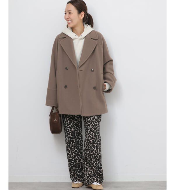 JOURNAL STANDARD relume「《追加2》尾州ウールスーパー100モッサPコート」|ピーコート|