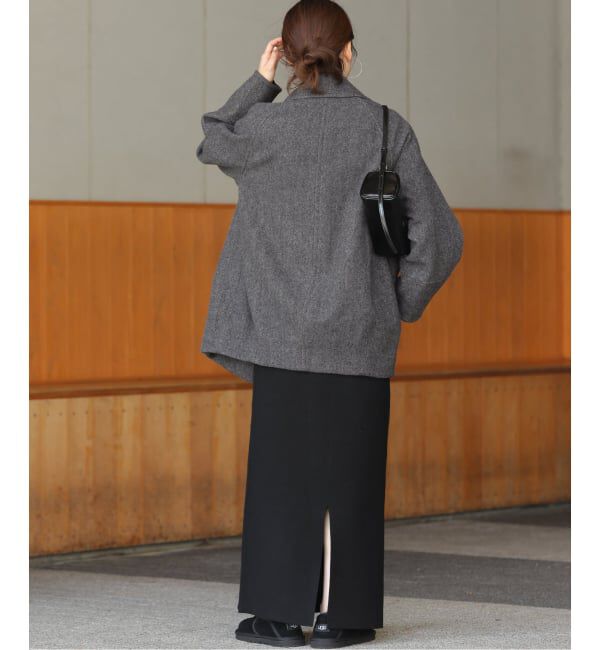 JOURNAL STANDARD relume「《追加2》尾州ウールスーパー100モッサPコート」|ピーコート|