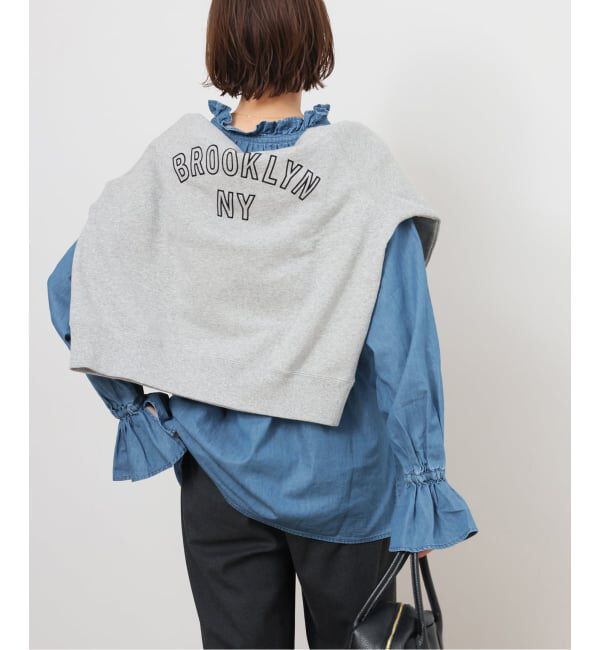 JOURNAL STANDARD relume「ライトデニムスタンドカラーブラウス」|シャツ・ブラウス|