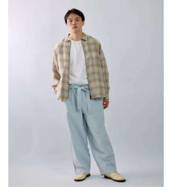 J.S.Homestead「J.S.Homestead / コットンリネン デニム  &ldquo;JUDO&rdquo; パンツ」|デニム|