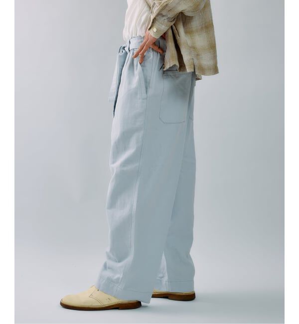 J.S.Homestead「J.S.Homestead / コットンリネン デニム  &ldquo;JUDO&rdquo; パンツ」|デニム|