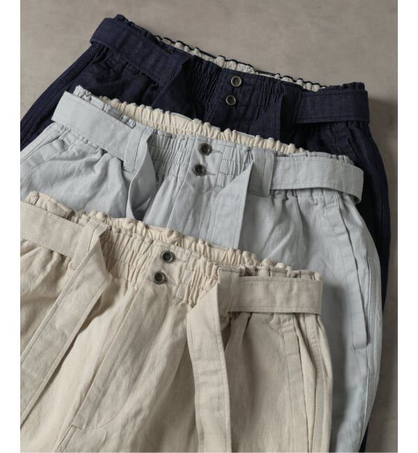 J.S.Homestead「J.S.Homestead / コットンリネン デニム  &ldquo;JUDO&rdquo; パンツ」|デニム|