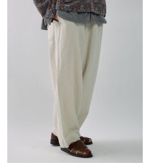 J.S.Homestead「J.S.Homestead / コットンリネン デニム  &ldquo;JUDO&rdquo; パンツ」|デニム|