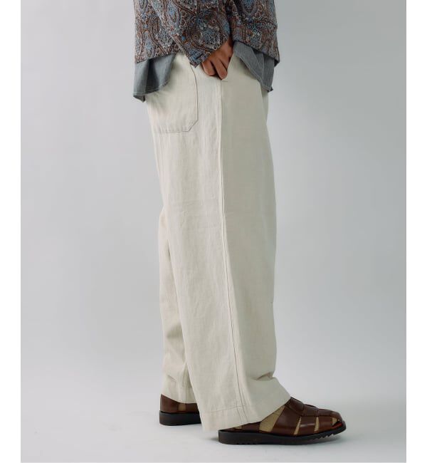 J.S.Homestead「J.S.Homestead / コットンリネン デニム  &ldquo;JUDO&rdquo; パンツ」|デニム|