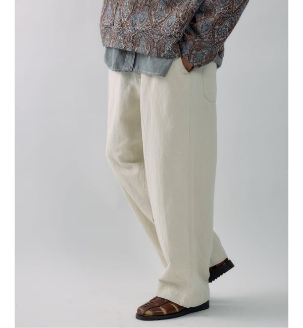 J.S.Homestead「J.S.Homestead / コットンリネン デニム  &ldquo;JUDO&rdquo; パンツ」|デニム|
