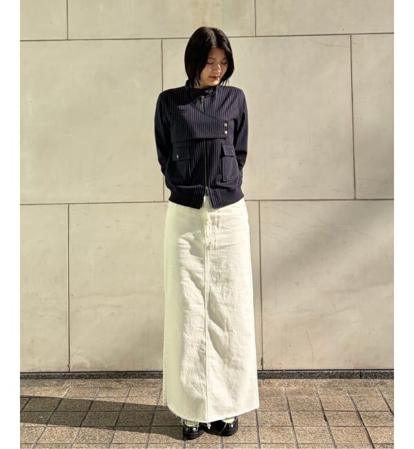 Oriens JOURNAL STANDARD「ストライプバイカージャケット」|その他|