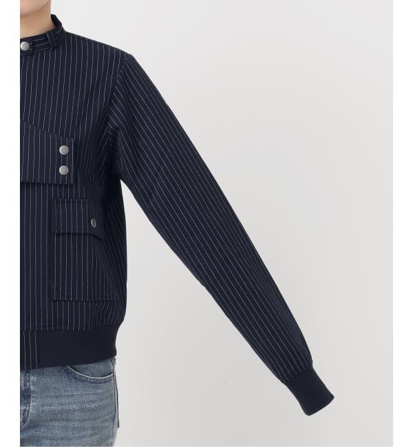 Oriens JOURNAL STANDARD「ストライプバイカージャケット」|その他|