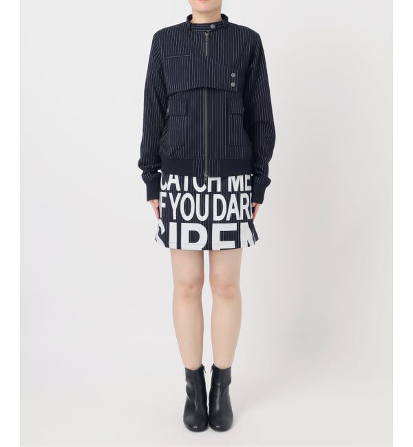 Oriens JOURNAL STANDARD「ストライプバイカージャケット」|その他|