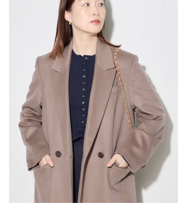journal standard L'essage「カシミヤMIXウールチェスターコート」|チェスターコート|