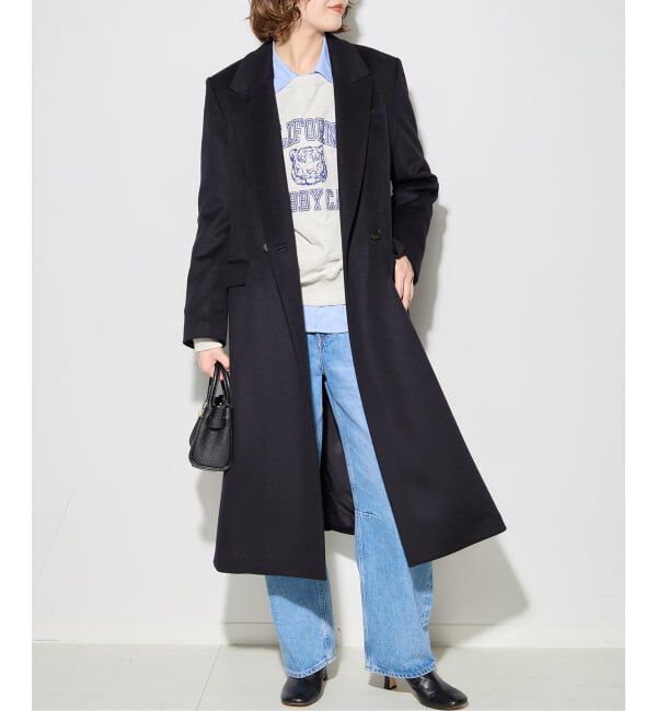 journal standard L'essage「カシミヤMIXウールチェスターコート」|チェスターコート|